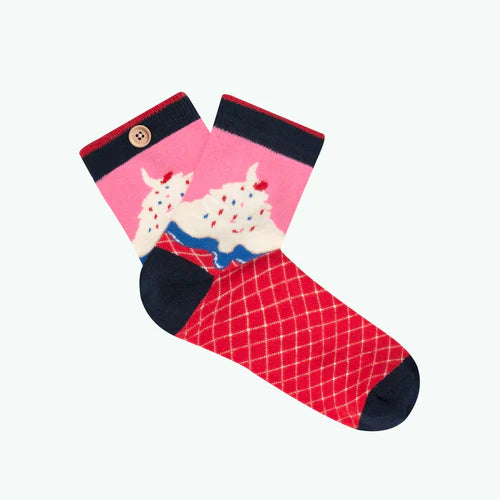 Chaussettes Lila & Marine