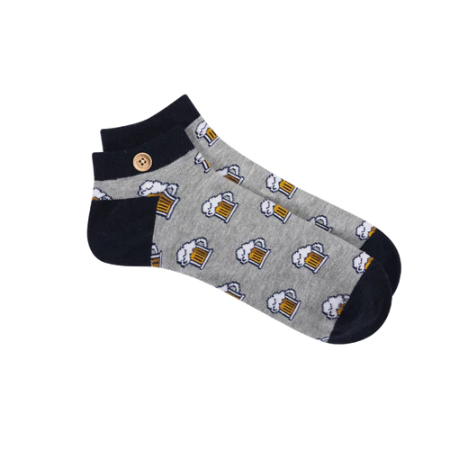 Chaussettes Léopold & Zoé Grey - Socquettes