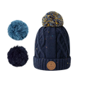 Bonnet Jus de Pomme Navy Bébé - Polaire