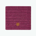 Chocolat Chaud Violet - Snood polaire