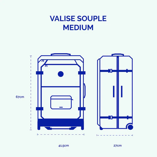 Set de 2 valises Valladolid