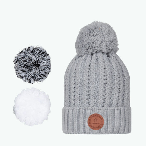 Bonnet Moscow Mule Gris clair