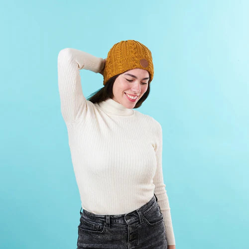 Bonnet Vieux Carré Moutarde