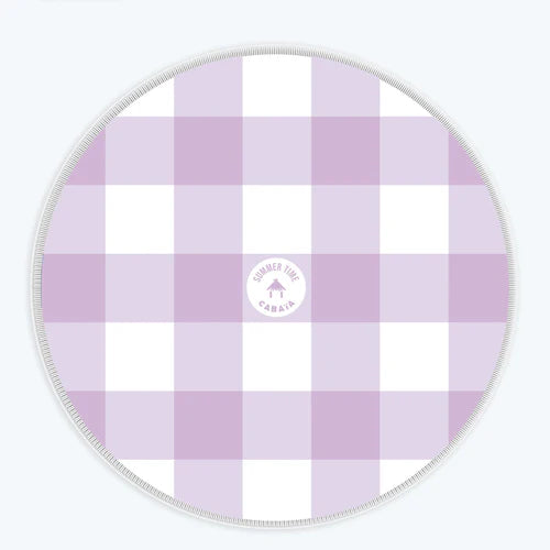 Serviette ronde Atoll Ari