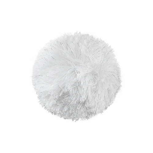 Pompon Silver/White Lurex
